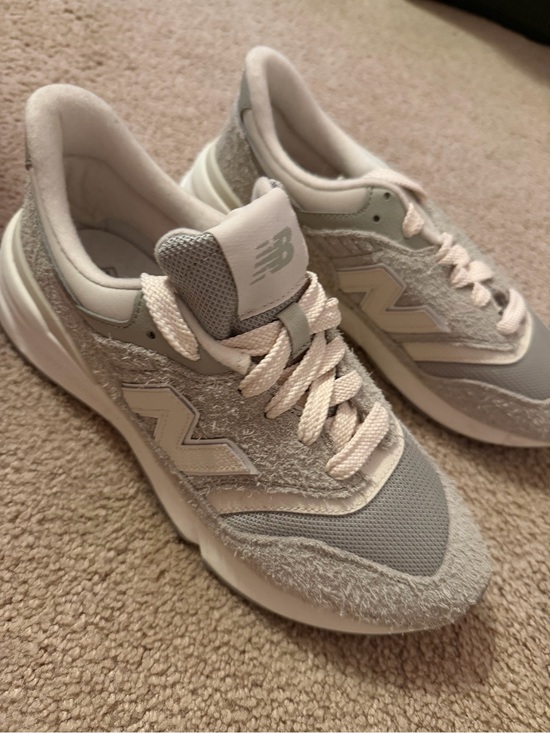 New Balance Shoes - New Balance Women's Light Gray and Cream Athletic Sneakers